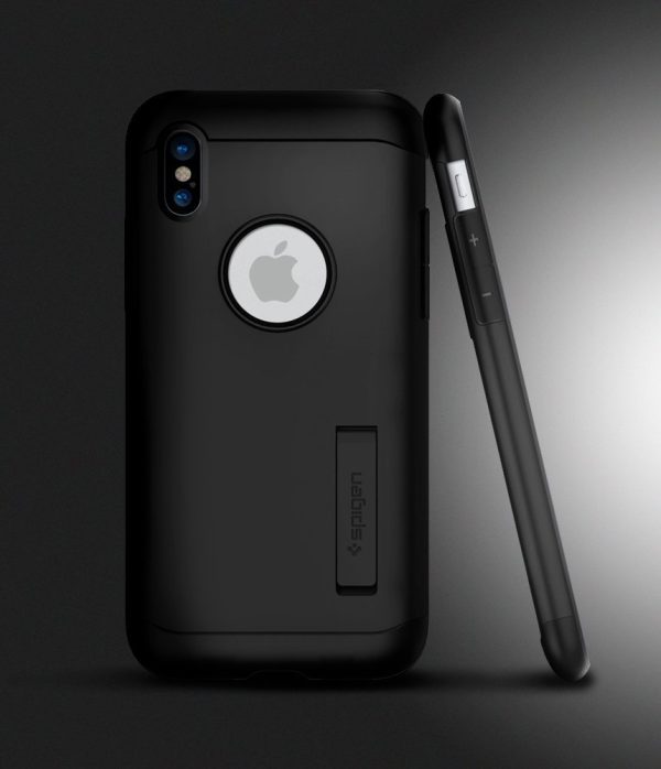 Apple iPhone X Spigen Slim Armor Case Black