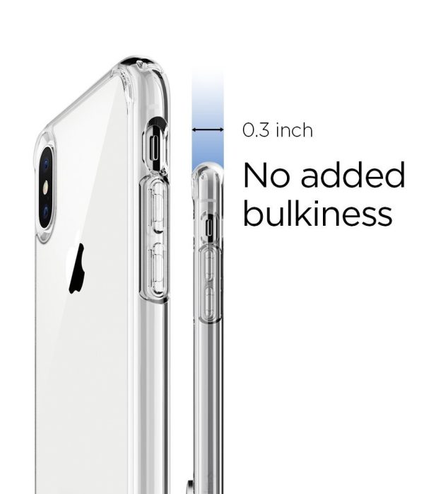 Apple iPhone X Spigen Ultra Hybrid S Case - Crystal Clear
