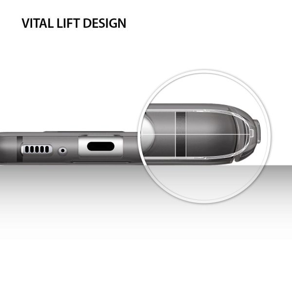 Galaxy S8 Ringke Slim Hard Back Cover - Frost Gray