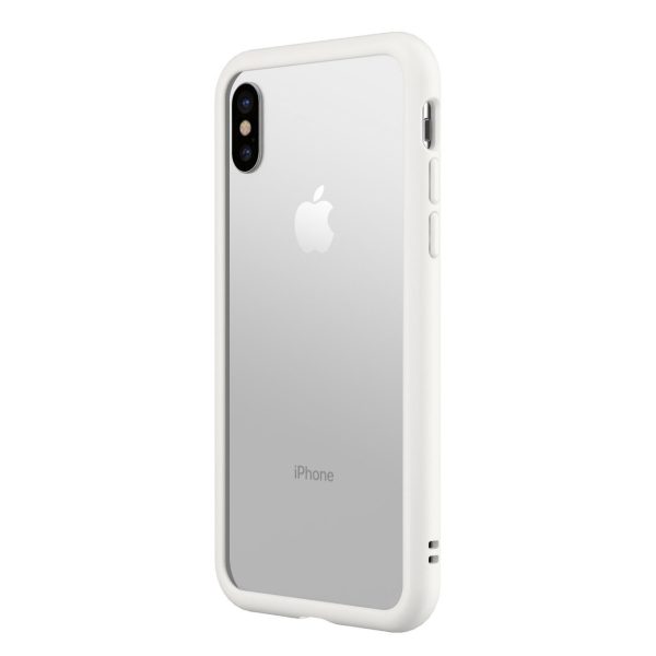 RhinoShield Apple iPhone X CrashGuard Bumper Case - White RhinoShield Apple iPhone X CrashGuard Bumper Case - White