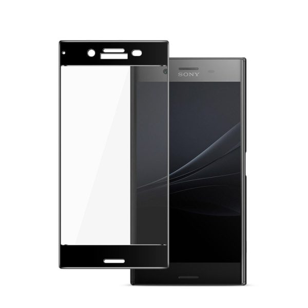 Mocolo Sony Xperia XZ Edge to Edge Tempered Glass - Black