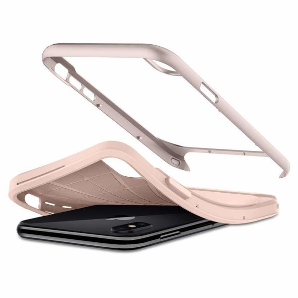 Apple iPhone X Original Spigen Case Neo Hybrid - Pale Dogwood Apple iPhone X Original Spigen Case Neo Hybrid - Pale Dogwood