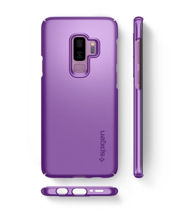 Samsung Galaxy S9 Plus Spigen Original Thin Fit Case - Lilac Purple Samsung Galaxy S9 Plus Spigen Original Thin Fit Case - Lilac Purple