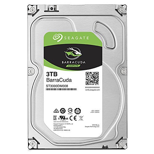 Seagate 3TB BarraCuda SATA 6Gb/s 64MB Cache 3.5-Inch Internal Hard Drive