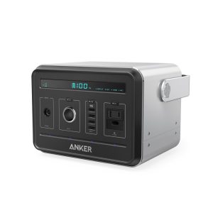 Anker PowerHouse, Compact 400Wh / 120,000mAh Portable Outlet, Generator Alternative Rechargeable Power Source with Silent DC/AC Power Inverter, 12V Car, AC & USB Outputs