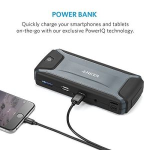 Anker 10000mAh (37 Wh) Car Jump Starter Gray - (A1501311)