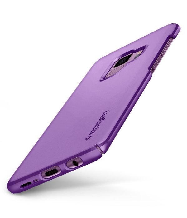 Samsung Galaxy S9 Spigen Original Thin Fit Case - Lilac Purple Samsung Galaxy S9 Spigen Original Thin Fit Case - Lilac Purple