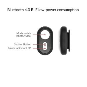 YI Selfie Stick & Bluetooth Remote for Action Camera