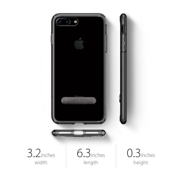 Apple iPhone 8 Plus / 7 Plus Spigen Original Ultra Hybrid S Case - Jet Black Apple iPhone 8 Plus / 7 Plus Spigen Original Ultra Hybrid S Case - Jet Black