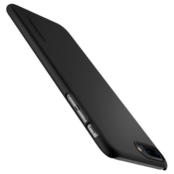 Apple iPhone 8 Plus / iPhone 7 Plus Spigen Thin Fit Case - SF Black Apple iPhone 8 Plus / iPhone 7 Plus Spigen Thin Fit Case - SF Black