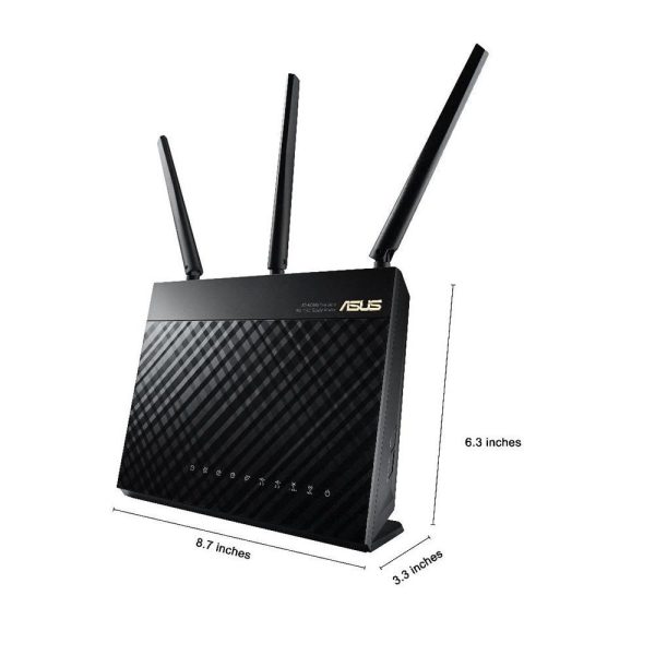 ASUS RT-AC68U Dual-Band Wireless Gigabit Router AC1900