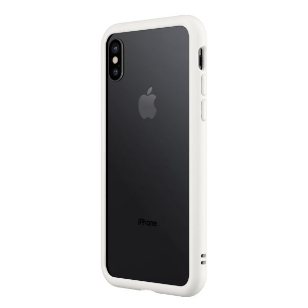 RhinoShield Apple iPhone X CrashGuard Bumper Case - White RhinoShield Apple iPhone X CrashGuard Bumper Case - White