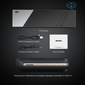 TaoTronics 20W Bluetooth Speaker for 360° Loud Audio Reproduction - TT SK 11