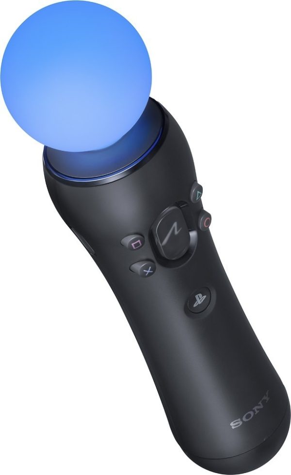Pack of 2 Move Motion Controller For Play Station  Black  - Sony Pack of 2 Move Motion Controller For Play Station  Black  - Sony
