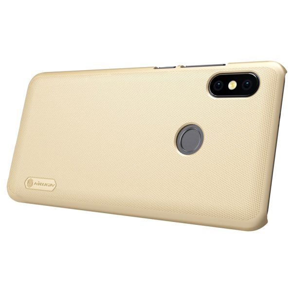 Redmi Note 5 / Note 5 PRO Frosted Shield Hard Back Cover by Nillkin - Gold