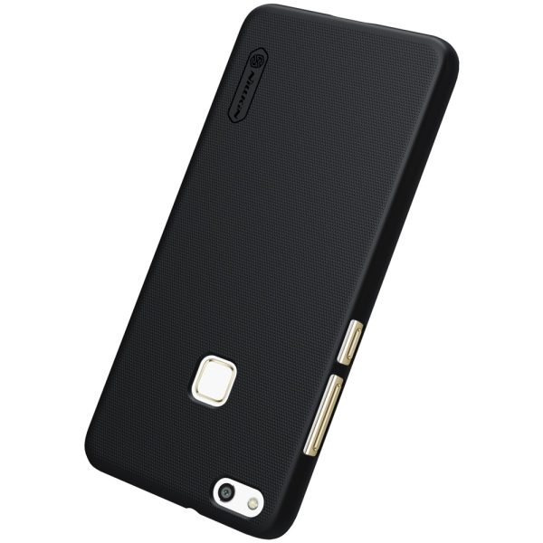 Huawei P10 Lite Frosted Shield Hard Back Cover by Nillkin - Midnight Black.