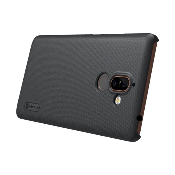 Nokia 7 Plus Frosted Shield Back Cover by Nillkin - Black