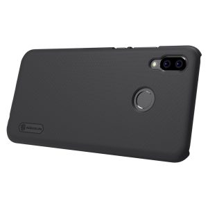 Huawei P20 Lite Frosted Shield Hard Back Cover by Nillkin - Black