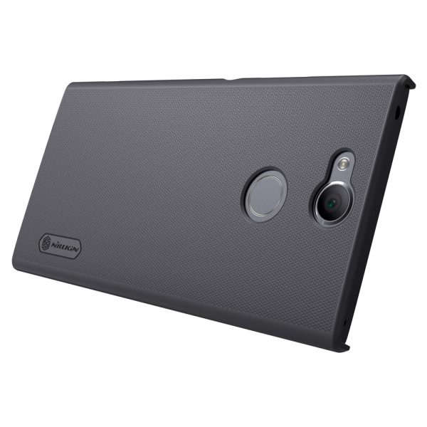 Sony Xperia XA2 Frosted Shield Hard Back Cover by Nillkin - Black