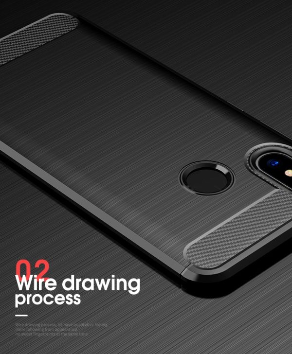 Mi 8 Concise Series / Slim Anti-fingerprint TPU Case by iPaky - Blue Mi 8 Concise Series / Slim Anti-fingerprint TPU Case by iPaky - Blue