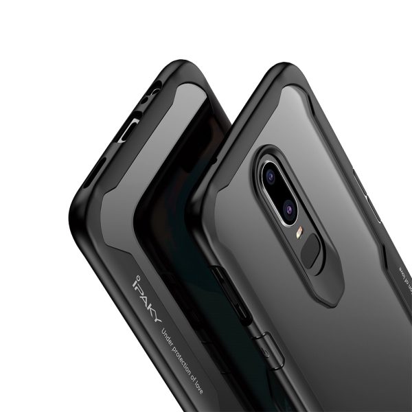 OnePlus 6 Survival Series Tough Anti Scratch Case by iPaky - Black