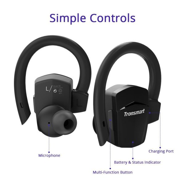 Tronsmart Encore S5 True Wireless Earbuds with Sweatproof Technology