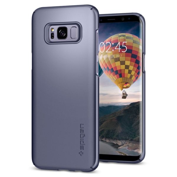 Samsung Galaxy S8 Plus Spigen Original Thin Fit Case - Orchid Gray