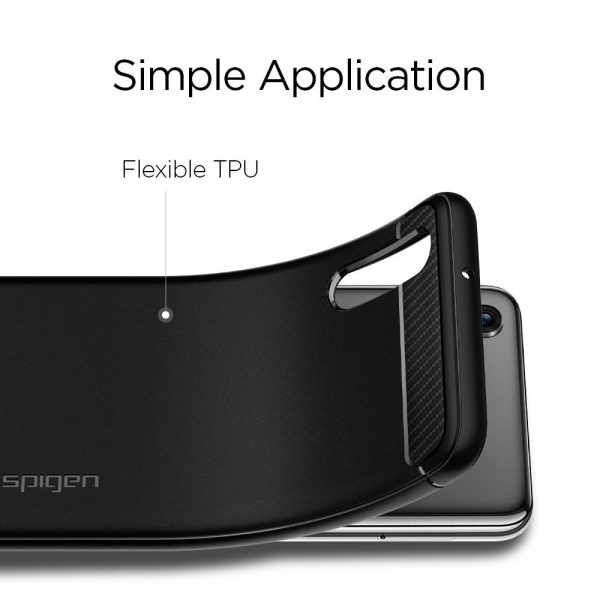 Huawei P20 Spigen Rugged Armor Case - Black Huawei P20 Spigen Rugged Armor Case - Black