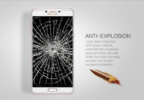 Nillkin Samsung C9 Pro Original  Premium Tempered Glass Nillkin Samsung C9 Pro Original  Premium Tempered Glass