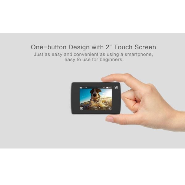 Yi Lite Action Camera with Waterproof Case Included - Black