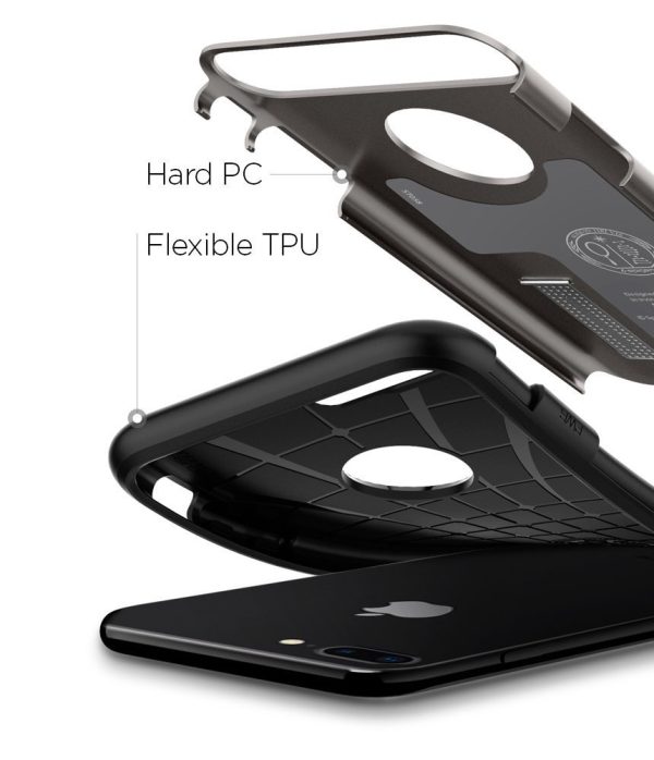 Apple iPhone 8 Plus / 7 Plus Spigen Slim Armor Case - Gunmetal
