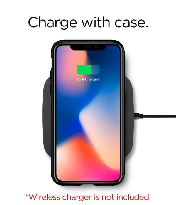 Apple iPhone X Spigen Ultra Hybrid S Case - Midnight Black