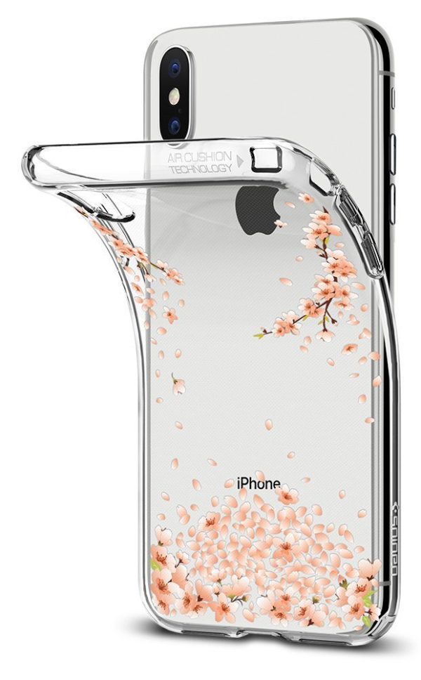 Apple iPhone X Spigen Liquid Crystal Blossom Crystal Clear Case