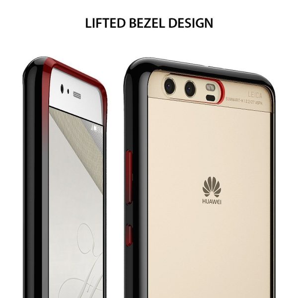 Huawei P10 Dual Layer Drop Protection Ringke Fusion Case - Ink Black