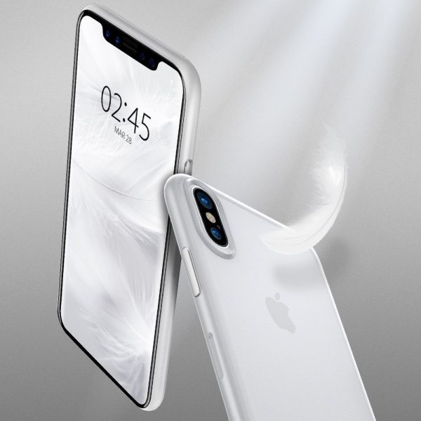 Apple iPhone X Spigen Original Air Skin - Soft Clear Apple iPhone X Spigen Original Air Skin - Soft Clear