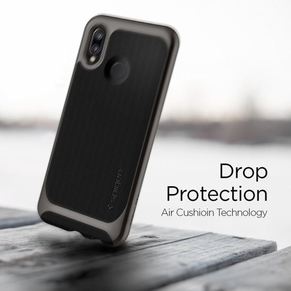 Huawei P20 Lite Spigen Neo Hybrid Dual Layer Case - Gunmetal Huawei P20 Lite Spigen Neo Hybrid Dual Layer Case - Gunmetal