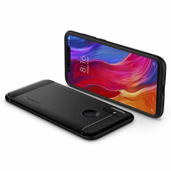 Xiaomi Mi 8 Spigen Case Rugged Armour Black