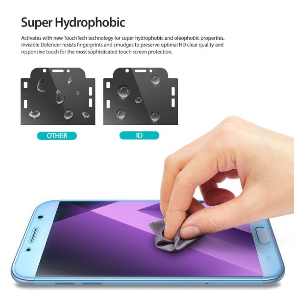 Samsung Galaxy A7 2017 Full Coverage Protector RIngke Invisible Defender