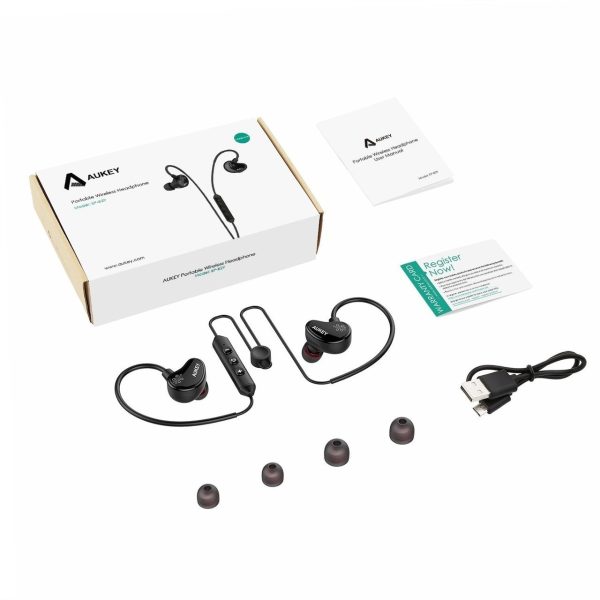 AUKEY Arc Wireless Bluetooth Headphones - Black - EP-B29