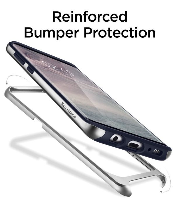Galaxy S8 Plus Spigen Neo Hybrid Dual Layer Case - Arctic Silver Galaxy S8 Plus Spigen Neo Hybrid Dual Layer Case - Arctic Silver