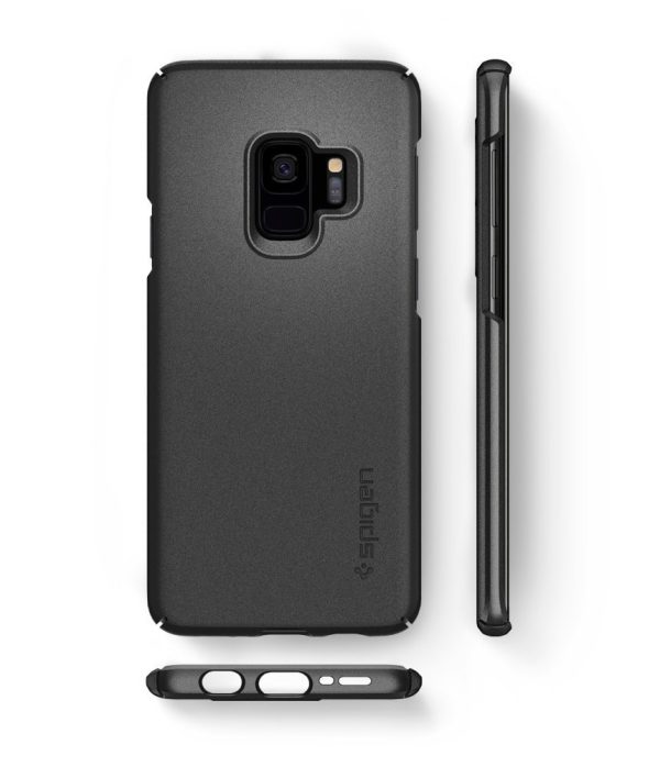 Samsung Galaxy S9 Spigen Original Thin Fit Case - Graphite Gray