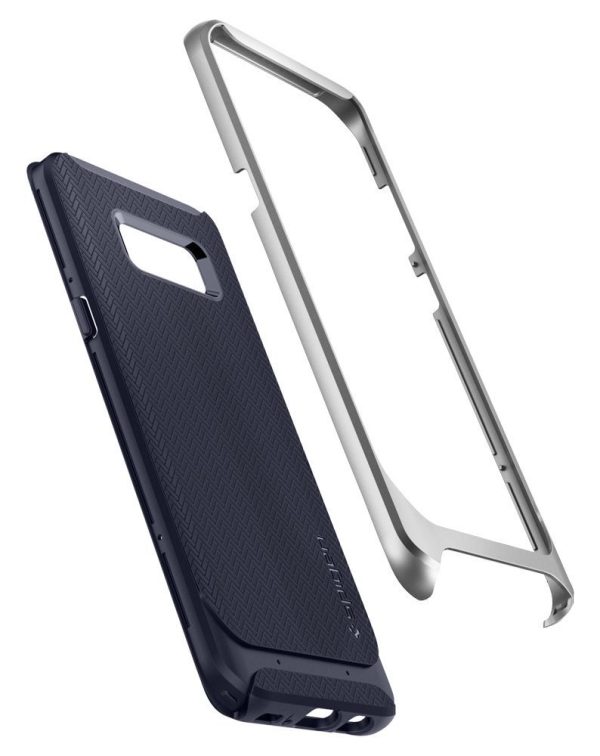 Galaxy S8 Spigen Neo Hybrid Dual Layer Case - Arctic Silver