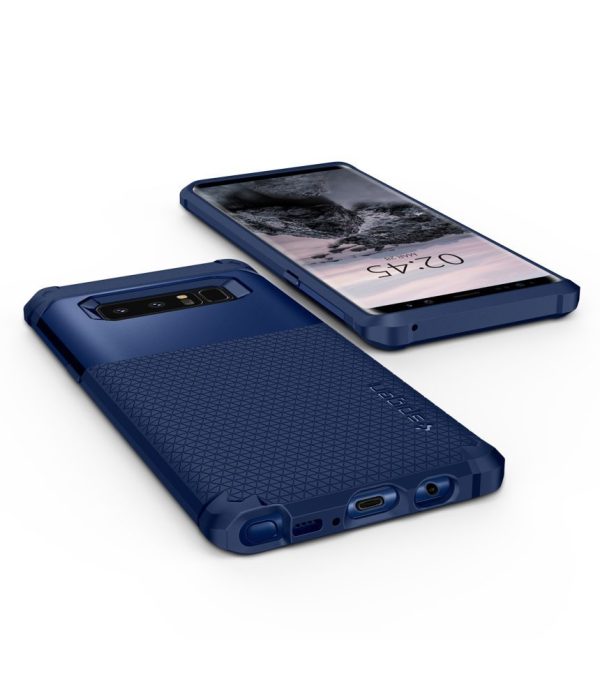 Galaxy Note 8 Spigen Hybrid Armor Case - Deep Sea Blue