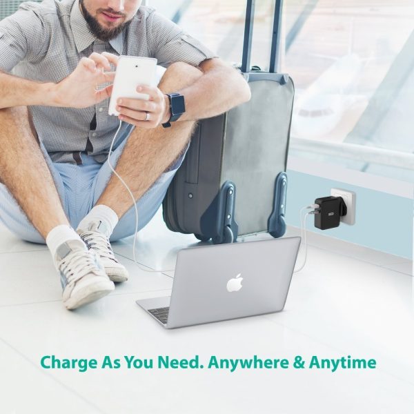 RAVPower 36W Type-C and USB Dual Port Fast Charger