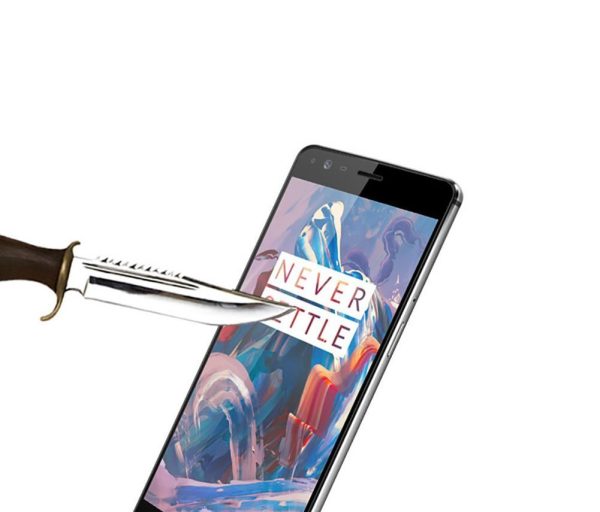 Mocolo OnePlus 3 / 3T Edge to Edge Tempered Glass - Black