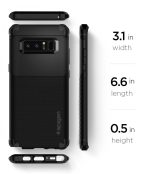 Galaxy Note 8 Spigen Hybrid Armor Case - Black