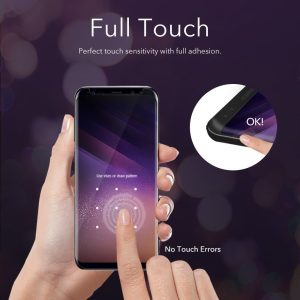 Galaxy S9 Plus Whitestone Dome Glass with UV Light & Easy Install Kit