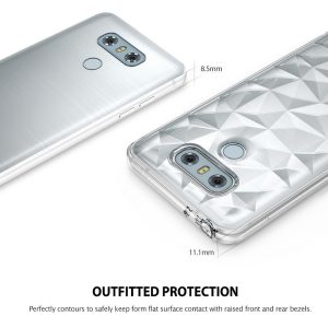 Ringke Original Air Prism Geometric Design Back Soft Cover for LG G6