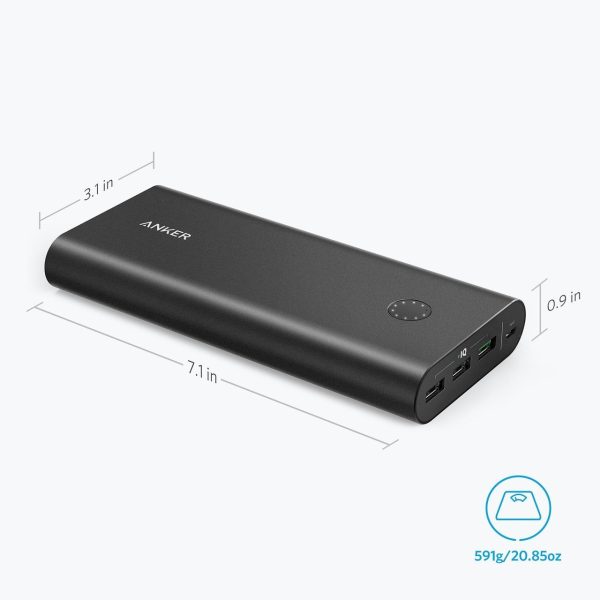 Anker PowerCore+ 26800 Premium Portable Charger with Qualcomm Quick Charge 3.0 (A1374011 )