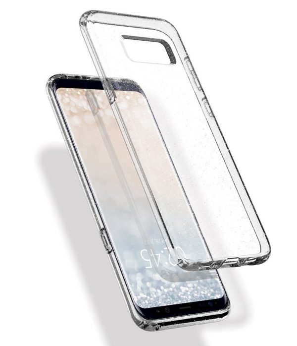 Galaxy S8 Spigen Liquid Crystal Glitter Case - Crystal Quartz Galaxy S8 Spigen Liquid Crystal Glitter Case - Crystal Quartz